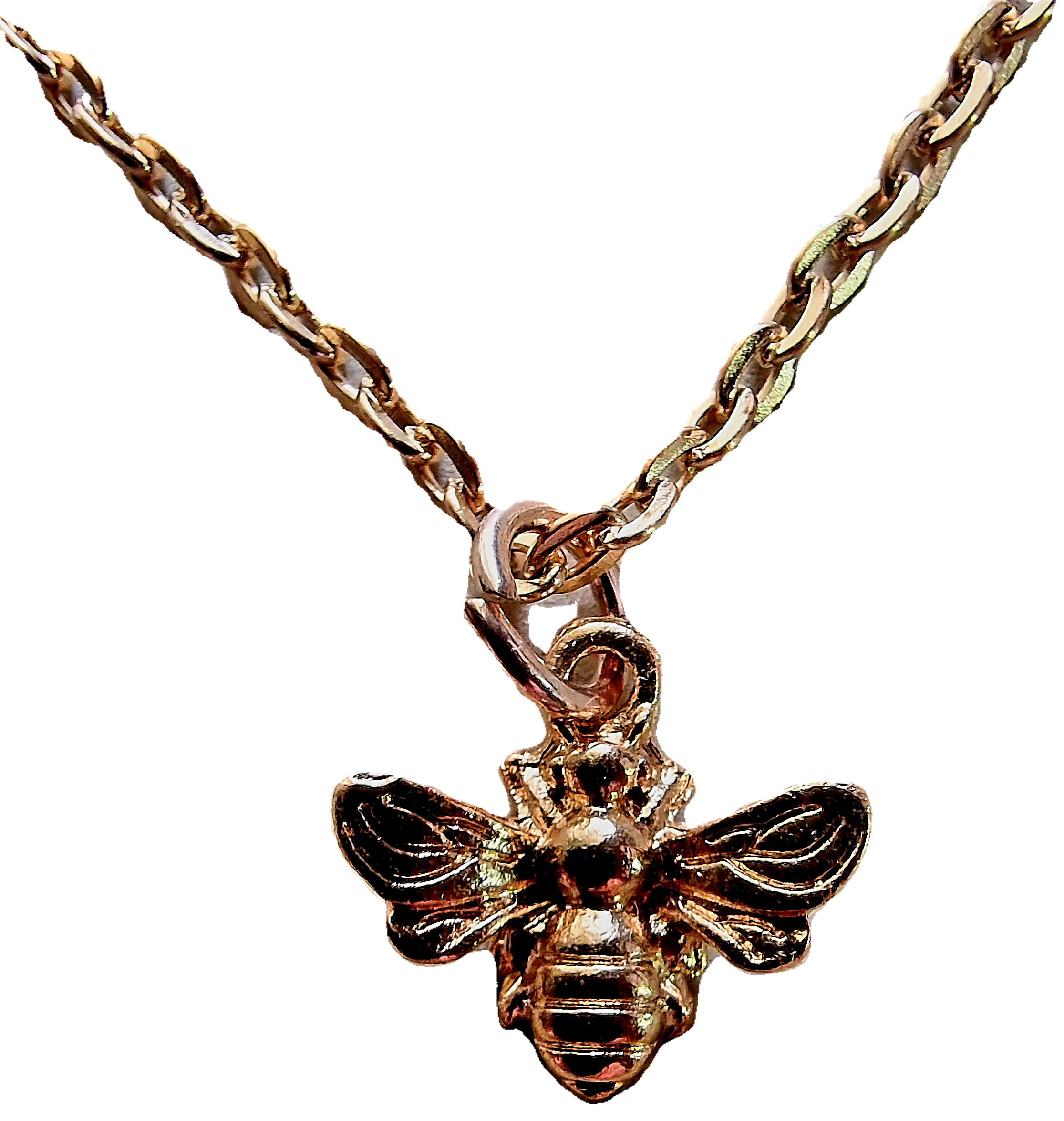 Bee Necklace - Gold plated