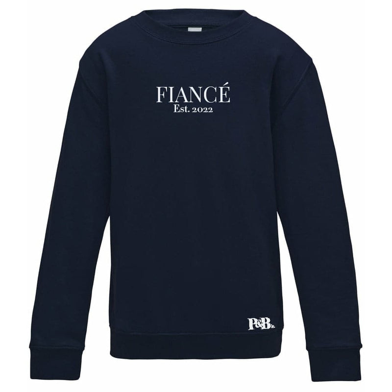 Personalised Fiancée / Fiancé Sweater
