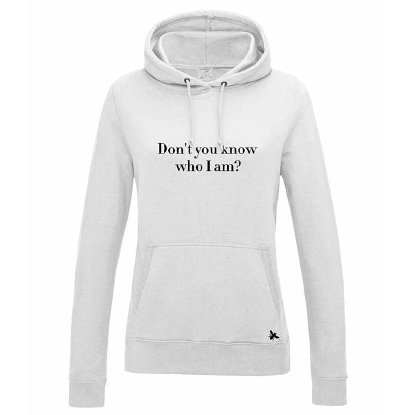 HAIKNEY - Don't you know who I am? - Slim Fit Sassive Aggressive Hoodie.